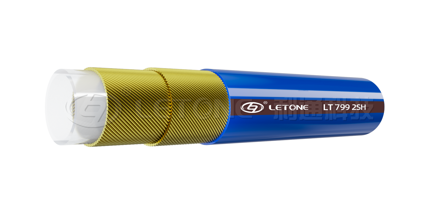 Ultra high pressure cleaning machine hose wear-resistant
