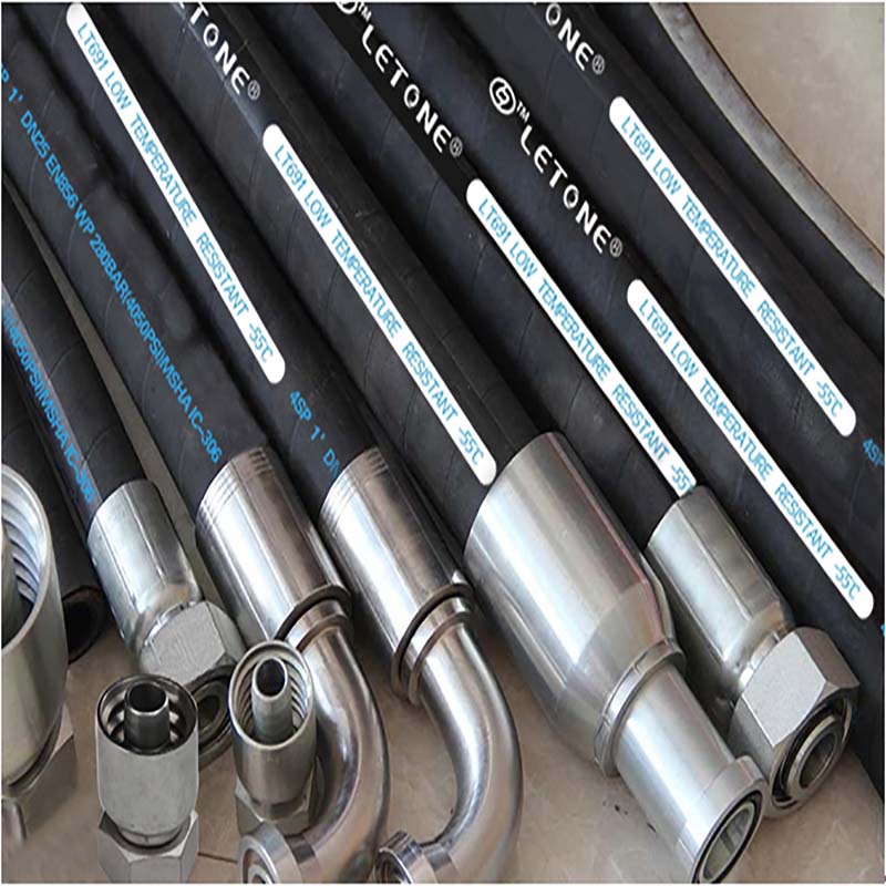 Mechanical hydraulic oil hose