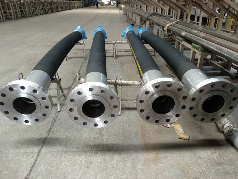 Oilfield Acid Fracturing Hose High Pressure Rubber Frac Hose for Well Completion