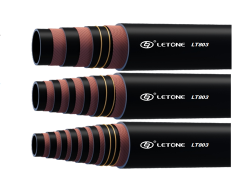Hydraulic Fracturing Rubber Hose Abrasion Resistant Oilfield Acidizing Operation Hose